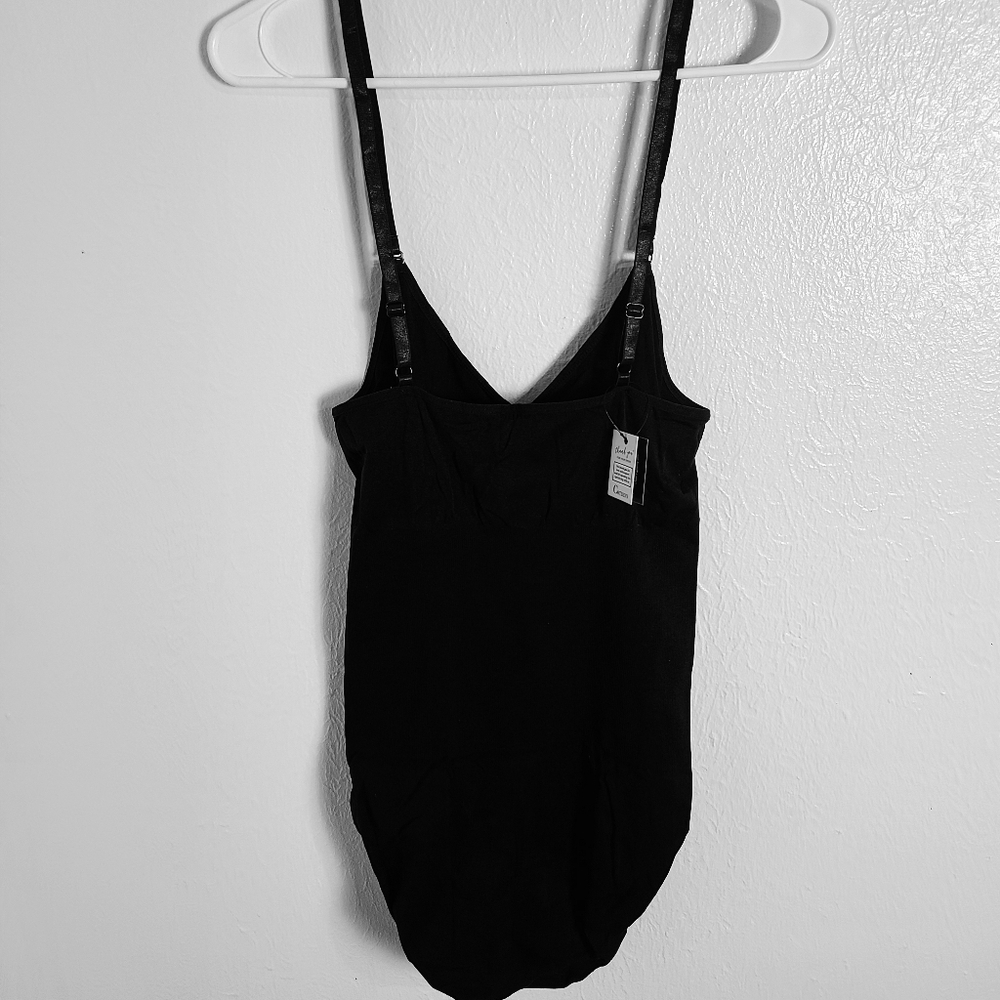 Cotbenn Black Shapewear Bodysuit, Size XXL, NWOT - Picture 2 of 11